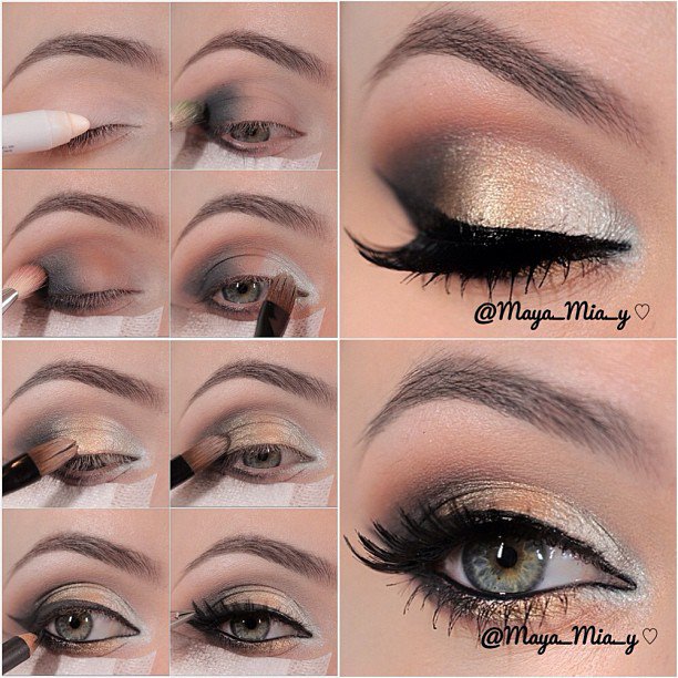 Stylish New Year's Eve Makeup Look