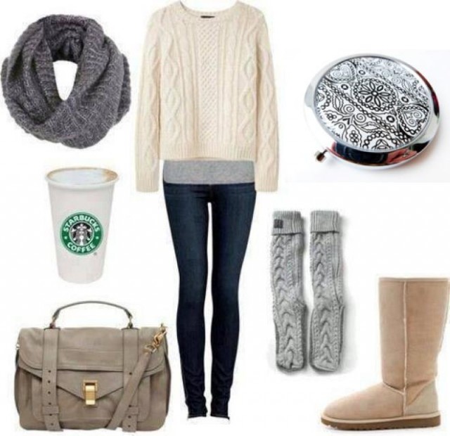 Sweater Outfit Idea for Winter 