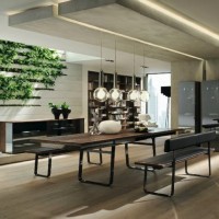 Modern Dining Room-Creative Table