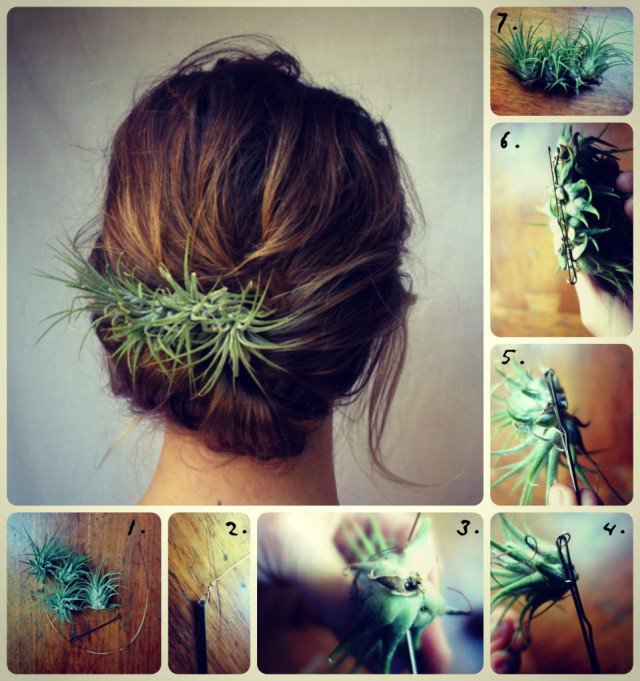 Plant Hairpiece