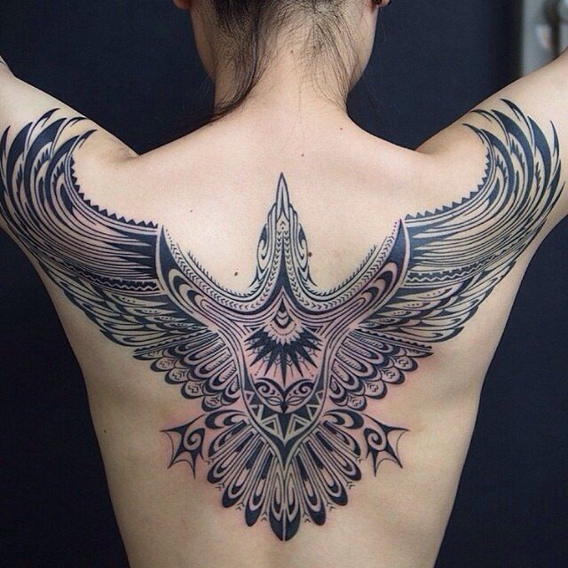 12 Awesome Back Tattoo Ideas Pretty Designs