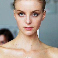 Slicked Back Updo