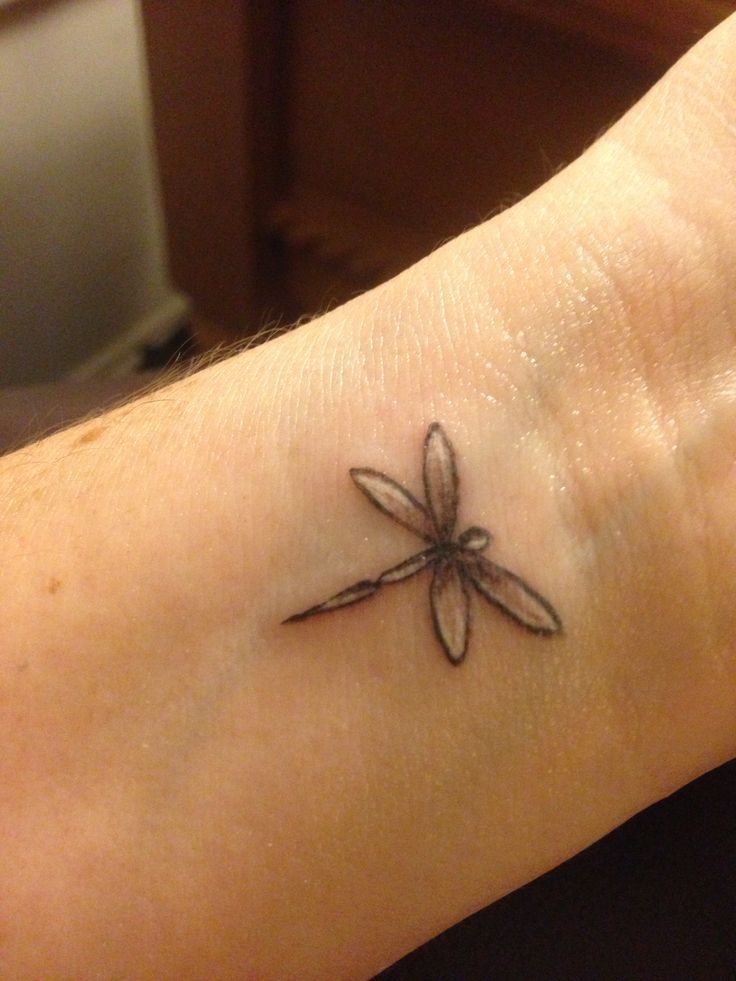 Small Dragonfly Tattoo