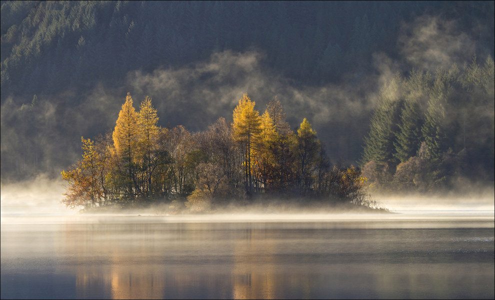 Highly commended, Seasons – "Island Mist" by Robert Fulton