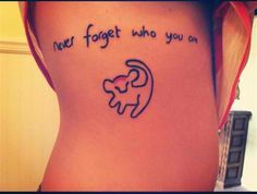 "Never forget who you are"