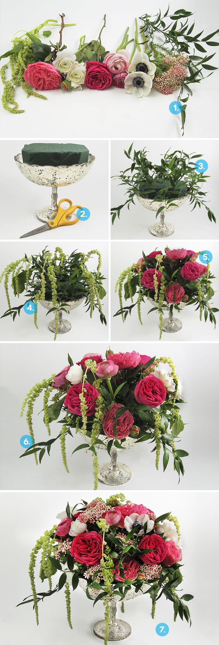 DIY Projects: Flower Arrangements - Pretty Designs
