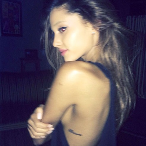 Ariana Grande tattoos – No. 3 ‘Bellissima’