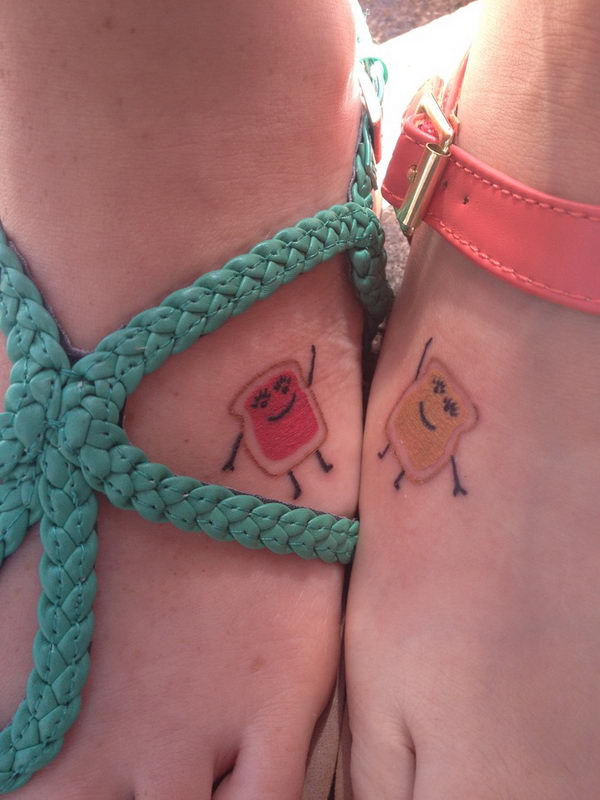 Cute Tattoo on Foot