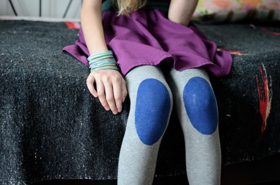 Leggings with Patches
