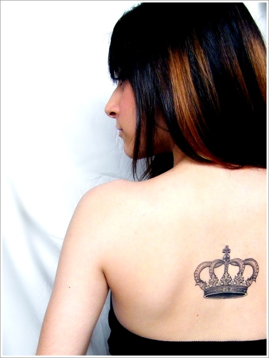 Popular Crown Tattoo for Women