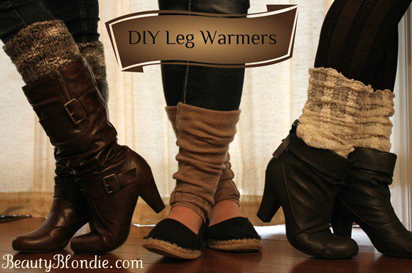 Pretty DIY Leg Warmers