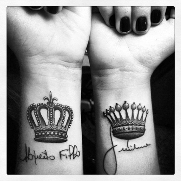 Queen Crown Tattoos