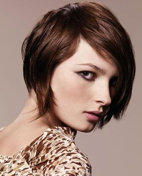 Brunette short hairstyles 2015