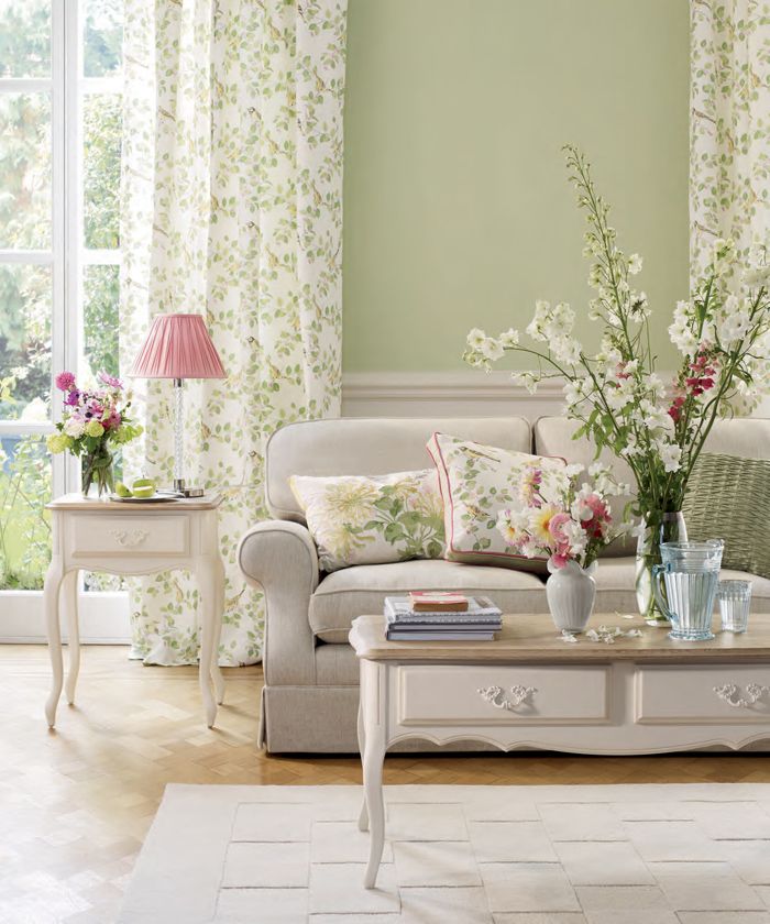 Spring-inspired Living Room