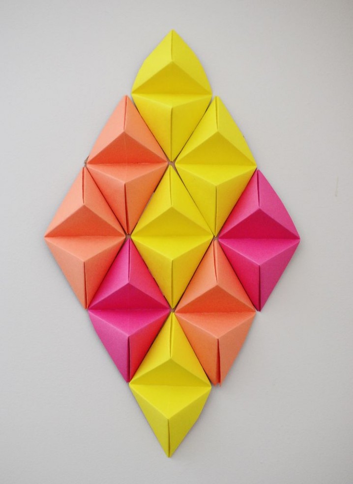 DIY Projects: Paper Wall Art for Your Rooms - Pretty Designs