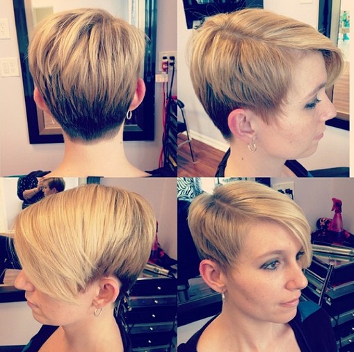 Trendy short  hairstyles 2015