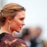 Windswept chignon