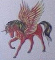 horse with wings tattoo 