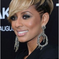 Blonde Pixie Haircut for Black Women