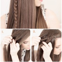 Braided Bangs Hairstyle Tutorial