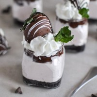 Chocolate Strawberry Cheesecake