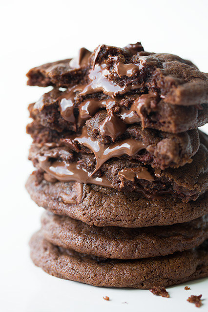 Chocolate and Nutella Cookies