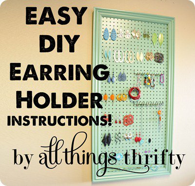 Easy DIY Jewelry Holder