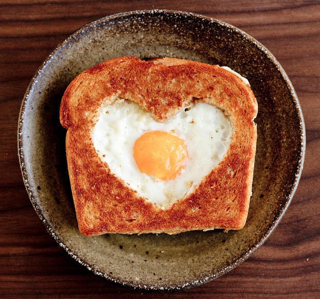 Heart Shape Bread