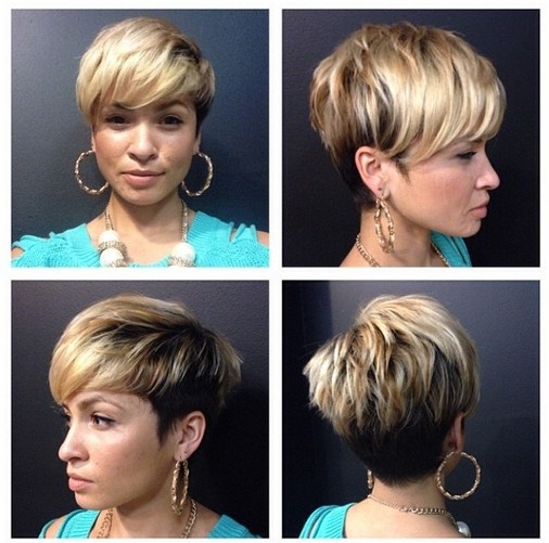 Pixie Cut with Long Layers