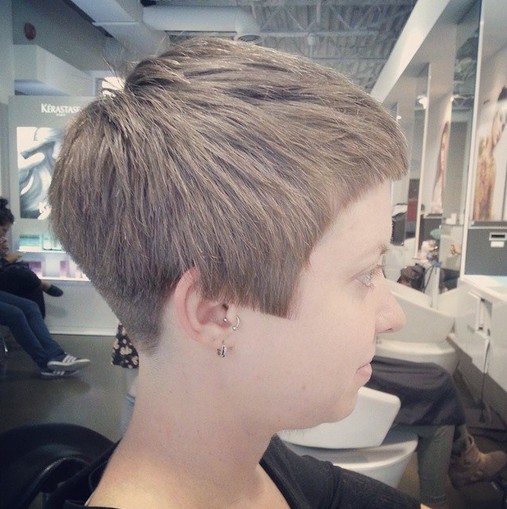 Pixie Hairstyle Idea for Thick Hair