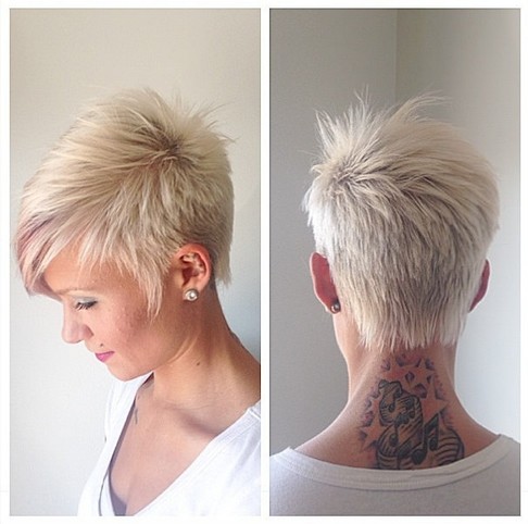 Razored Short Haircut