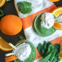 Spinach Dreamsicle Smoothie