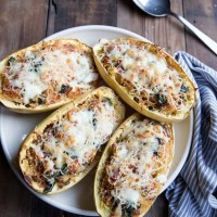 Twice-baked Spaghetti Squash Recipe