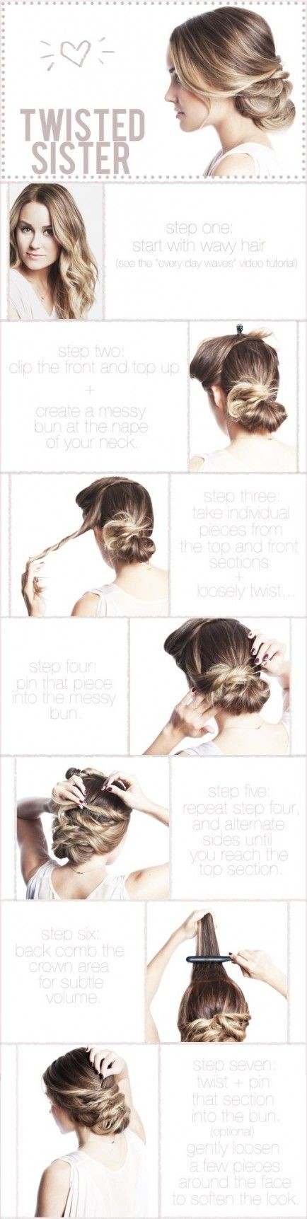 Twisted Updo Tutorial