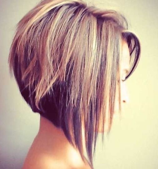 A Line Bob Hairstyle for Short Hair