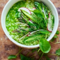 Asparagus Risotto Verde