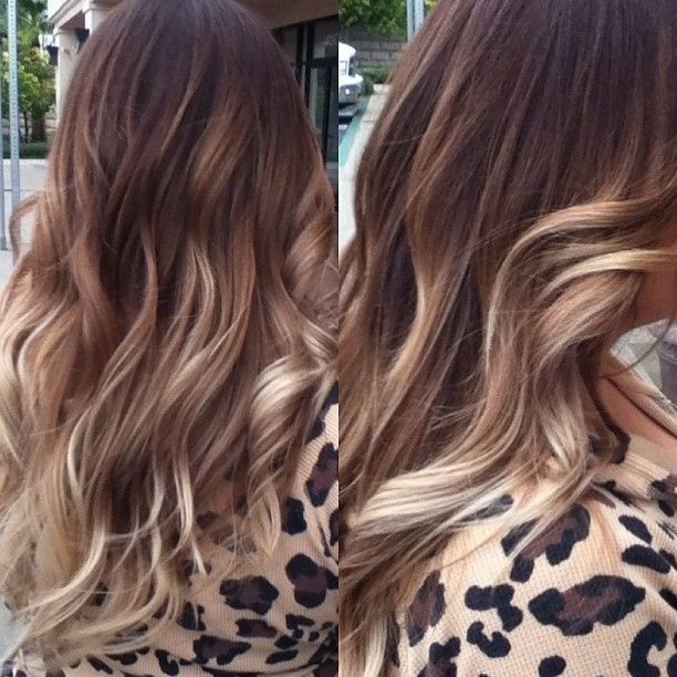 Beautiful Long Ombre Hairstyle for Women