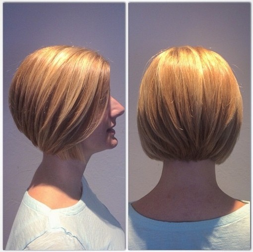 Classic Bob Hairstyle for Blond Hair