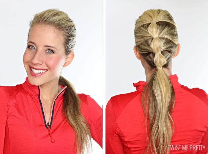 Cute Ponytail Hairstyle for Summer