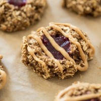 Flourless Thumbprint Breakfast Cookies