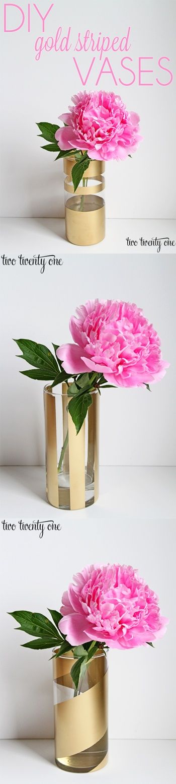 17 Creative DIY Vases to Hold Flowers - Pretty Designs