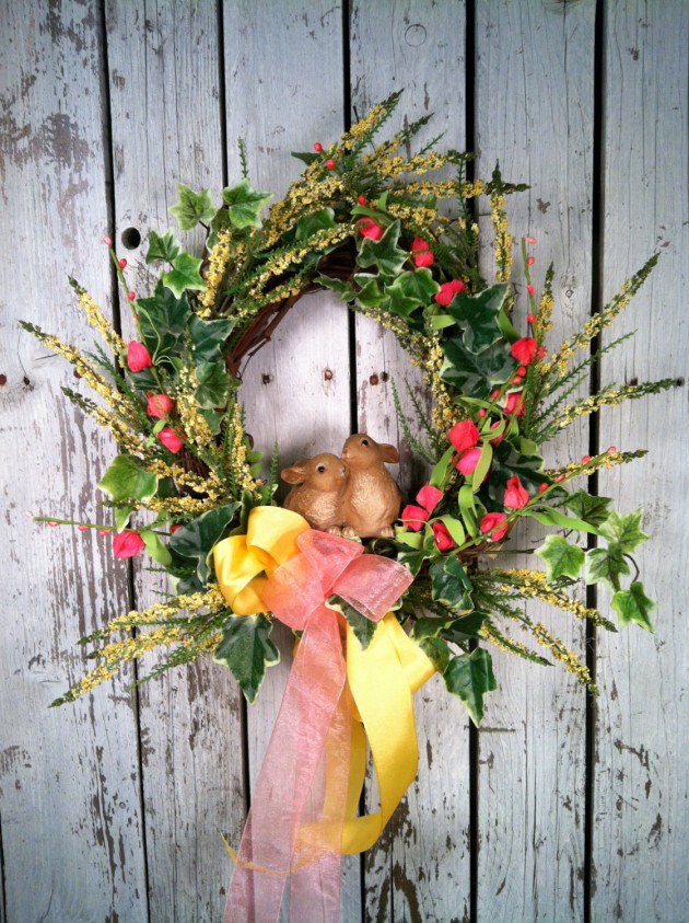 Handmade Easter Wreaths