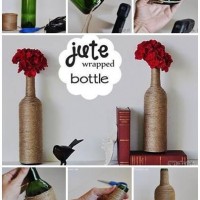 Jute Wrapped Bottles