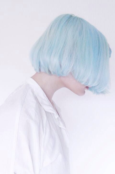 Light Blue Bob Hairstyle