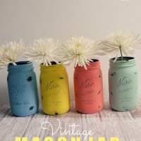 Mason Jar Vases