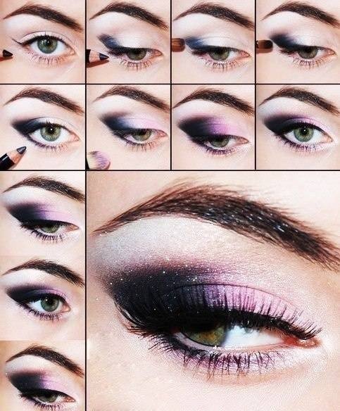 Ombre Purple Eyes
