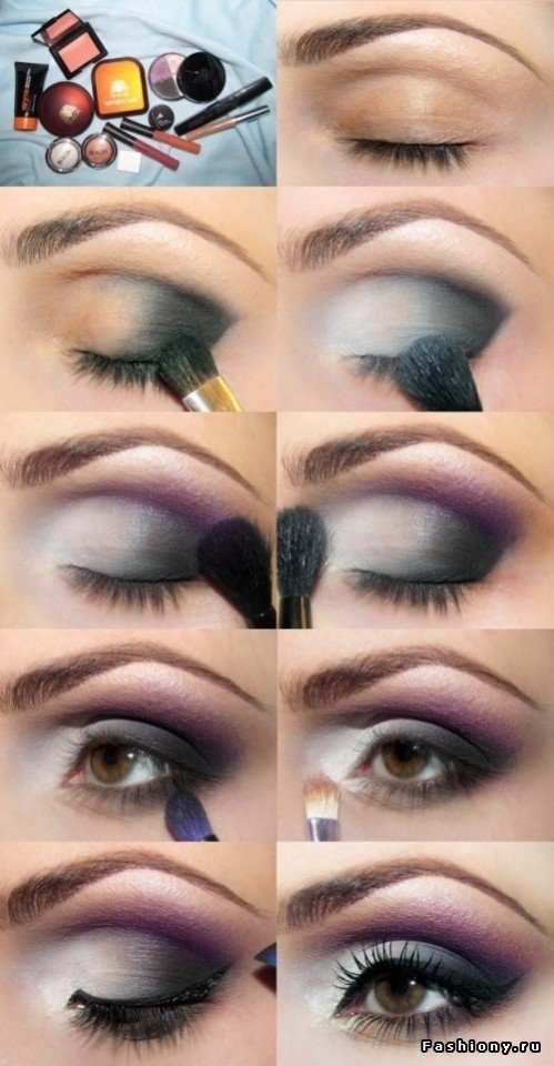 Purple Eye Makeup