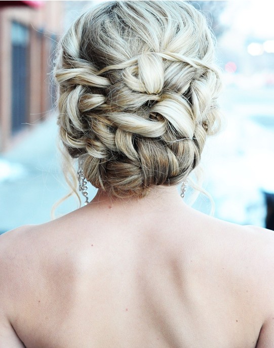 Romantic Braided Updo