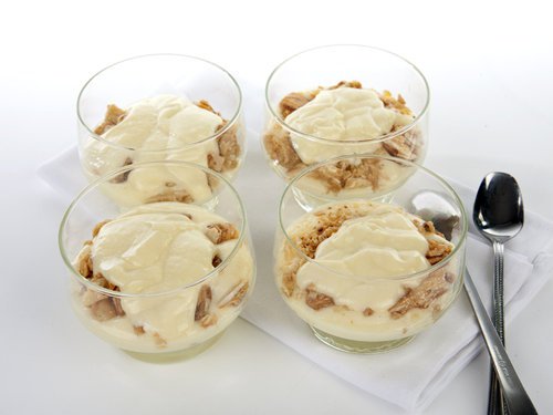 White Chocolate Dip with Nuts