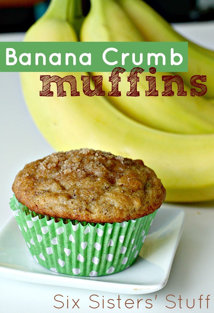 Banana Crumb Muffins